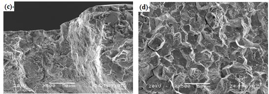 圖12-13 (c、d、e)斷口微觀形貌