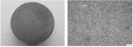 圖15-15 中心疏松1級 圖15-16 回火索氏體 圖15-15 中心疏松1級 圖15-16 回火索氏體