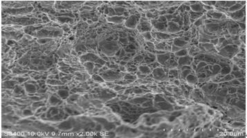 圖13-83斷口微觀形貌 圖13-83斷口微觀形貌