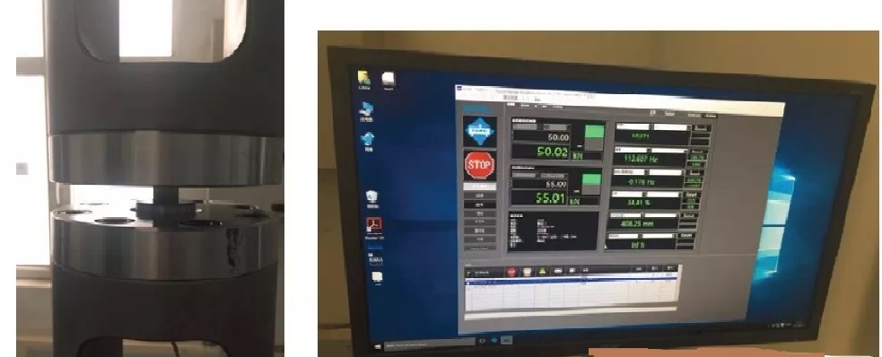 螺栓低周疲勞試驗現(xiàn)場 螺栓低周疲勞試驗現(xiàn)場